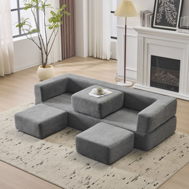 Convertible Sofa 115pc - Comfortable Home Furniture | Wholesale Bulk Pricing - Image 7