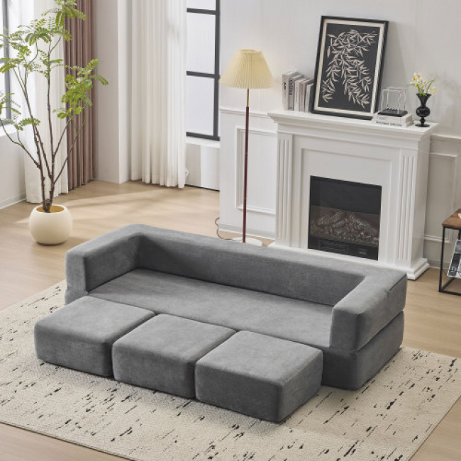 Convertible Sofa 115pc - Comfortable Home Furniture | Wholesale Bulk Pricing - Image 8