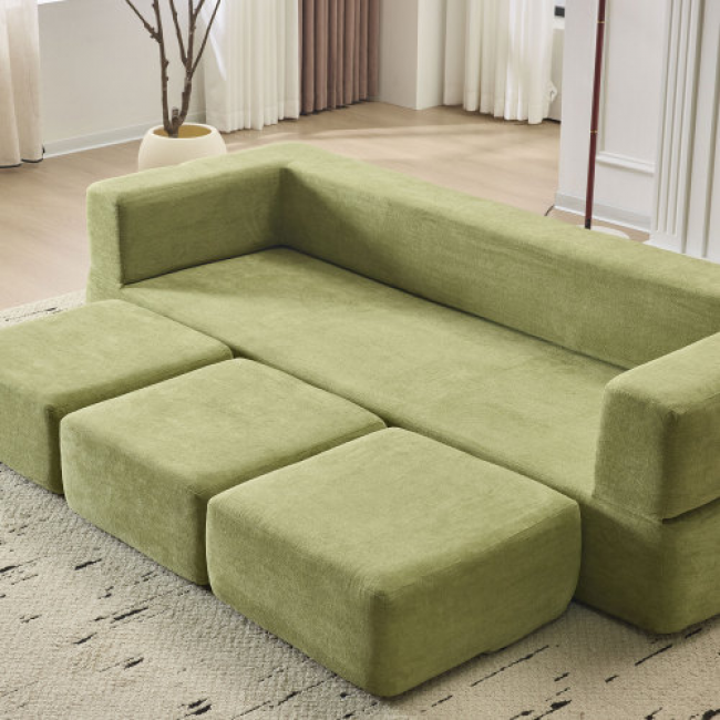 Convertible Sofa 115pc - Comfortable Home Furniture | Wholesale Bulk Pricing - Image 11