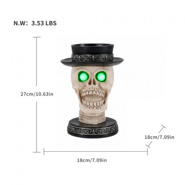 Halloween Skeleton Statues - Spooky Decor | Bulk Wholesale - Image 1