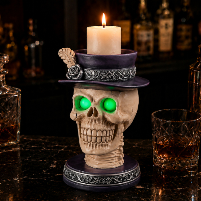 Halloween Skeleton Statues - Spooky Decor | Bulk Wholesale - Image 2