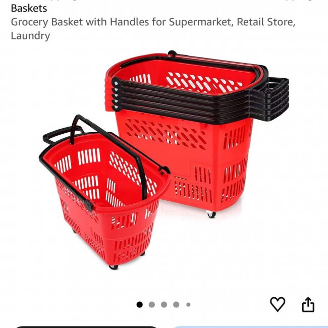 Missouri Shopping Carts/Baskets 11 Cases - Durable Storage | Wholesale Discounts - Image 1