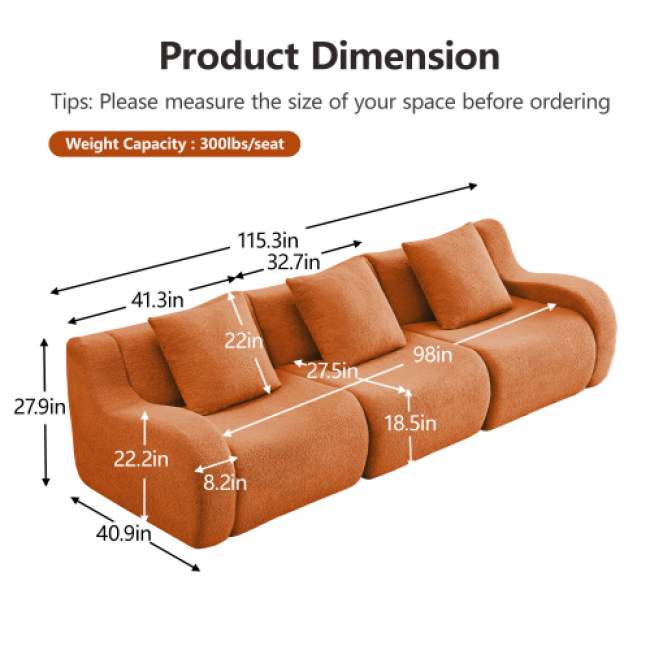Boneless Sofa Sets - Comfortable Seating | Bulk Wholesale Available - Image 13