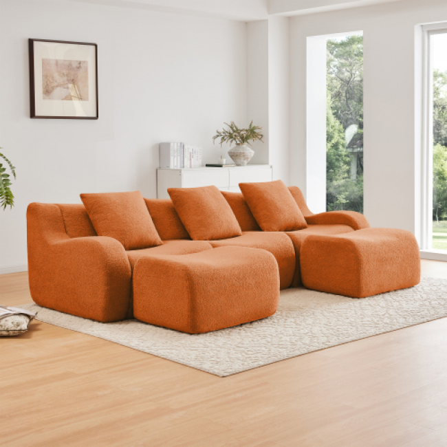 Boneless Sofa Sets - Comfortable Seating | Bulk Wholesale Available - Image 14