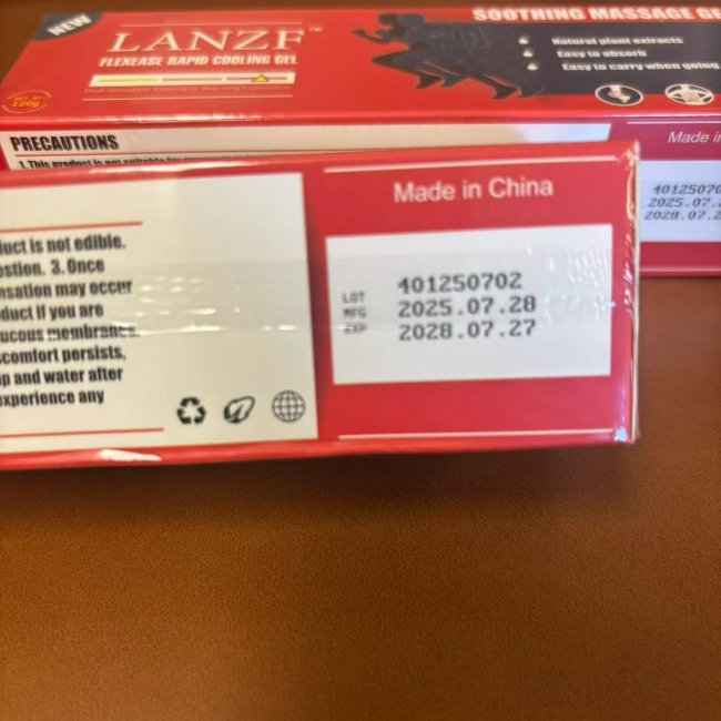 Lanzf Soothing Massage Gel - Fast Absorption | Bulk Discounts Available - Image 1