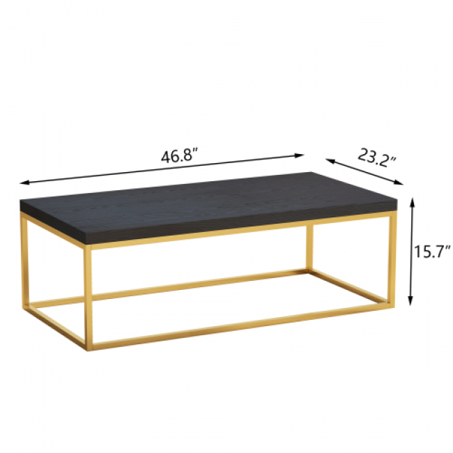 Black and Gold Long Tables - Stylish Home Decor | Bulk Wholesale Discounts - Image 4