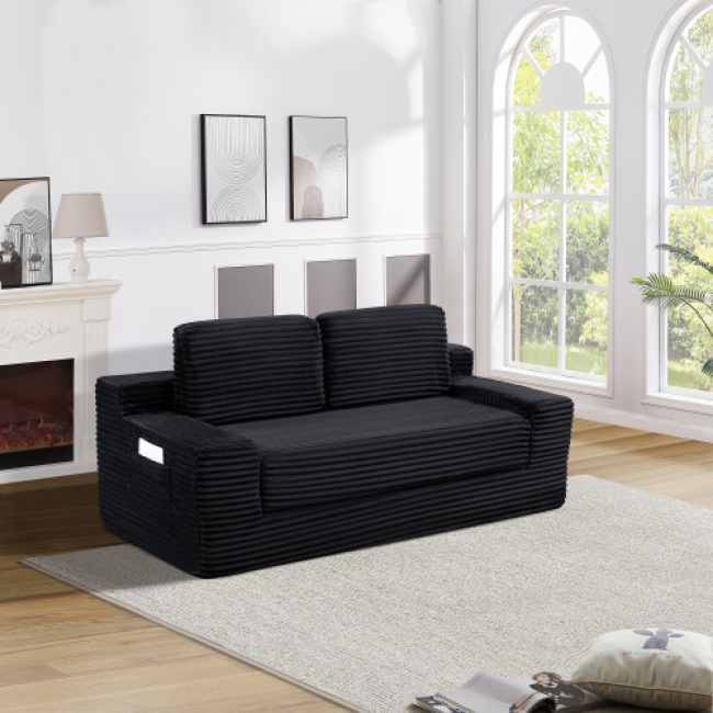 Convertible Sofa Beds - Comfortable Gray & Black | Bulk Wholesale - Image 3