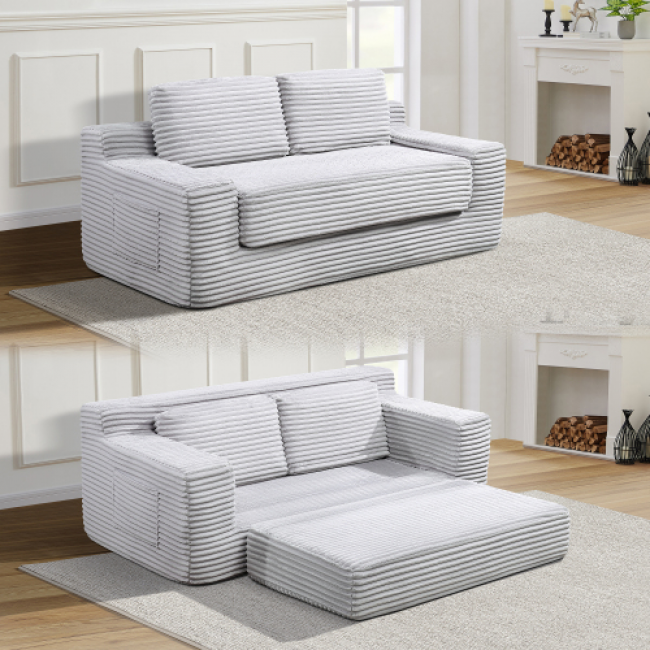 Convertible Sofa Beds - Comfortable Gray & Black | Bulk Wholesale - Image 11
