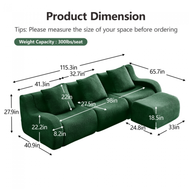 Boneless Sofa 38 Sets - Ultimate Comfort | Wholesale Bulk Deals - Image 3