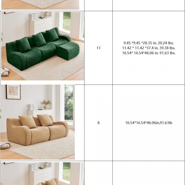 Boneless Sofa 38 Sets - Ultimate Comfort | Wholesale Bulk Deals - Image 8