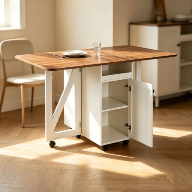Foldable Dining Tables - Space-Saving Design | Bulk Orders Available - Image 9