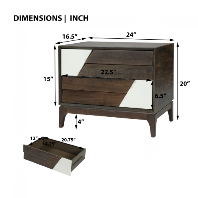 Bedside Tables 137 Sets - Elegant Home Furniture | Wholesale Direct - Image 1