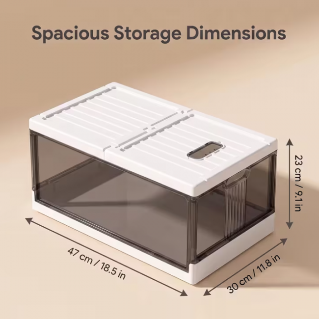Collapsible Storage Boxes 260pcs - Durable Organizer | Bulk Wholesale Discount - Image 1