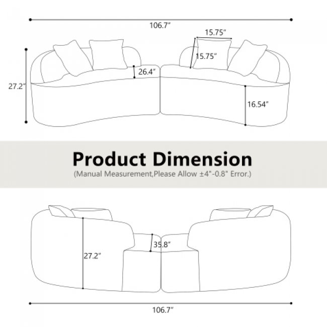 161 Set Sofa - Comfortable Home Seating | Wholesale Direct - Image 9
