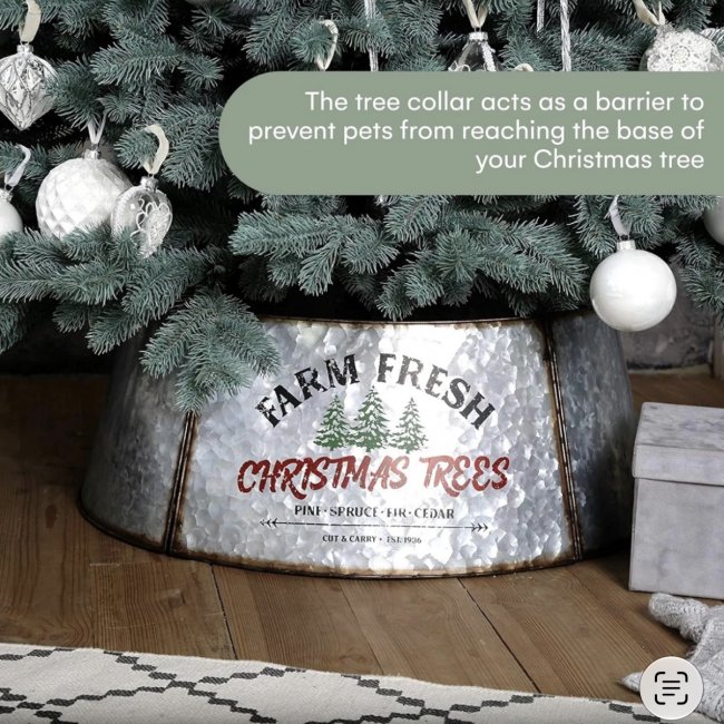 Christmas Tree Skirt 640pc - Adjustable Metal Base | Bulk Custom Orders - Image 5